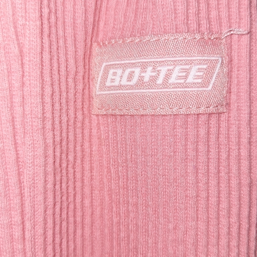 BoTee Pink Ribbed Flare Pants In A Womens Size X-Small. Pre-loved In Great Shape - Picture 2 of 8
